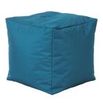 Pouf cubo Scuba Cube Tessuto color petrolio