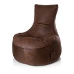 Fauteuil Swing Cuba Marron - Textile - 95 x 90 x 65 cm