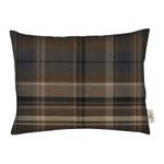 Housse de coussin T-Cosy New Check 50 x 30 cm 50 x 30 cm Bleu / Marron