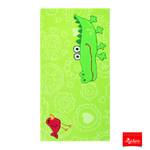 Tapis Sigikid Crocodile Happy Zoo Petit modèle vert 70 x 140 cm