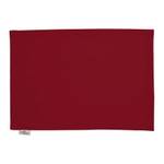 Sets de table T-Dove (lot de 6) Rouge foncé - Rouge foncé