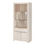 Cassidy vitrinekast Beige - Hout - 78 x 179 x 41 cm