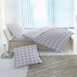 Parure da letto double face Color granito a quadri - 135 x 200cm - 2-pezzi