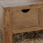 Table basse Yoga III bois de Sheesham et noyer - 4 tiroirs