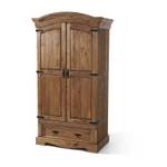 Armoire de vestibule Zacateca Pin massif - Vieilli