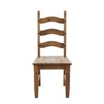 Chaises Zacateca (lot de 2) Pin massif - Couleur bois