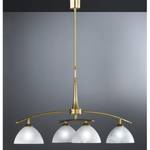 Lampada a sospensione Prestige 4 lumi Ottone anticato