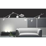 Lampadario da soffitto Dl Nichel-opaco 108 luci Lampada LED da soffitto Dl - Metallo - Color argento