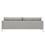 Sofa Portobello (3-Sitzer) Echtleder Echtleder Gad: Grau - Eckig