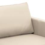 Ecksofa Portobello Echtleder Echtleder Gad: Creme - Breite: 251 cm - Longchair davorstehend links