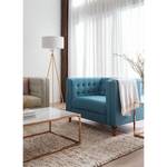 Fauteuil Buckingham Tissu Tissu Ramira : Turquoise