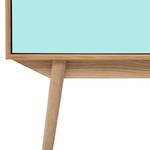 Highboard Levin Eiche / Pastellblau