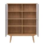 Highboard Levin eikenhout/wit