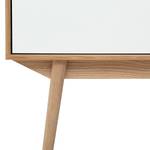 Highboard Levin eikenhout/wit