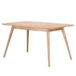 Table en bois massif SANDER Chêne massif - Chêne clair - 140 x 90 cm