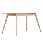 Houten eettafel SANDER massief eikenhout - Lichte eikenhouten - 140 x 90 cm