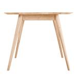 Houten eettafel SANDER massief eikenhout - Lichte eikenhouten - 140 x 90 cm