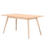 Table en bois massif SANDER Chêne massif - Chêne clair - 160 x 90 cm