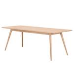 Table en bois massif SANDER Chêne massif - Chêne clair - 220 x 90 cm