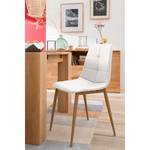 Chaises rembourrées Lykkla (lot de 2) Imitation cuir - Blanc