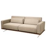 Divano letto in tessuto Copperfield II Tessuto Parsa: beige-Grigio