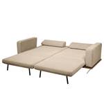 Schlafsofa Copperfield II Webstoff Stoff Parsa: Beige-Grau