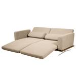 Slaapbank Copperfield II geweven stof Stof Parsa: Beige-Grijs