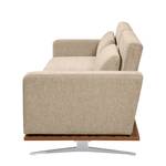 Schlafsofa Copperfield II Webstoff Stoff Parsa: Beige-Grau