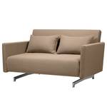 Schlafsofa Dendera B Webstoff Stoff Zahira: Beige-Grau