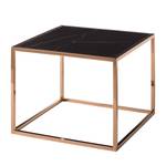 Table d’appoint Jacob Marbre / Acier inoxydable - Noir / Cuivre