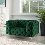 Fauteuil Leominster Vert foncé - Vert foncé - Vert foncé