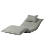 Fauteuil convertible Jake Microfibre - Tissu Reeva: Gris