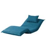 Slaapfauteuil Jake Platweefsel Reeva: Briljant blauw