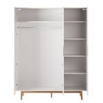 Armoire à portes battantes LINDHOLM Blanc - Largeur : 154 cm