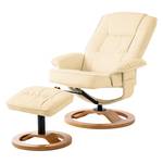 Fauteuil de relaxation Montreal Cuir synthétique beige