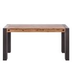 Table MANCHESTER extensible Acacia massif / Métal - 160 x 90 cm