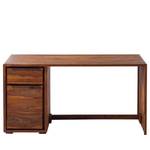 Bureau TRANGLE massief sheeshamhout