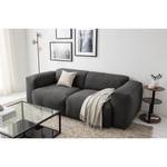 2-Sitzer Sofa HUDSON Webstoff Milan: Anthrazit