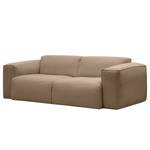 2-Sitzer Sofa HUDSON Webstoff Milan: Grau-Braun