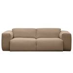 2-Sitzer Sofa HUDSON Webstoff Milan: Grau-Braun