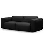 2-Sitzer Sofa HUDSON Echtleder Neka: Schwarz