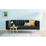 Sofa Tesoro (3-Sitzer) Webstoff Webstoff Saia: Anthrazit