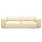 3-Sitzer Sofa HUDSON Echtleder Neka: Creme