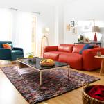 3-Sitzer Sofa HUDSON Echtleder Neka: Rot