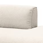 Bigsofa Hudson Webstoff Webstoff Saia: Beige - Armlehne davorstehend rechts