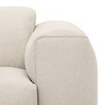 Hoekbank Hudson VII geweven stof Geweven stof Saia: Beige - Longchair vooraanzicht links