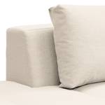 Ecksofa Madison I Webstoff Webstoff Saia: Beige - Breite: 319 cm - Ottomane davorstehend links