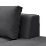 Ecksofa Madison I Webstoff Webstoff Anda II: Grau - Breite: 319 cm - Ottomane davorstehend rechts