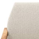 Fauteuil Barlow geweven stof Geweven stof Saia: Beige