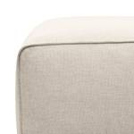 Polsterhocker HUDSON Webstoff Saia: Beige